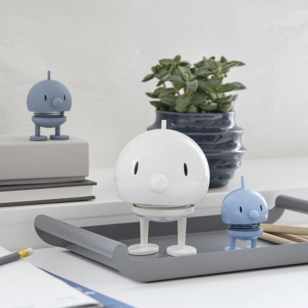 FIGURINE HOPTIMIST BUMBLE M blanc - Visuel 1